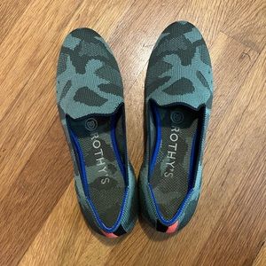 Rothy’s camo loafer